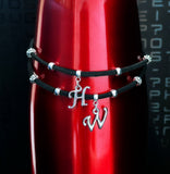 Hotwife Black Suede Anklet