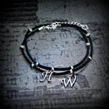 Hotwife Black Suede Anklet