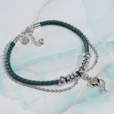 Hotwife Teal Vixen Anklet