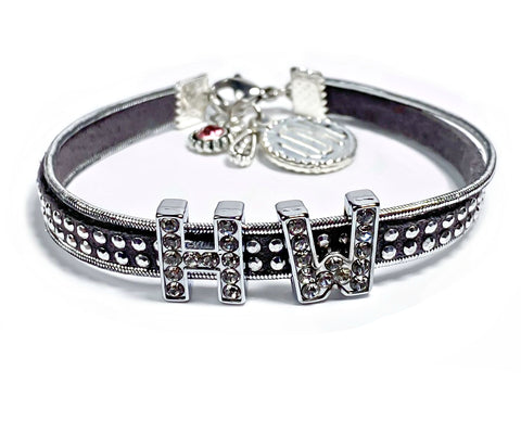 Hotwife Studded Suede Bracelet