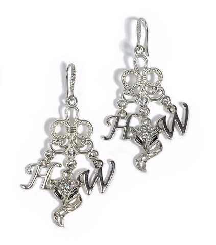 Hotwife Vixen Earring Set -  Rhinestone