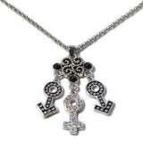 MFM Mixed Symbols Necklace -  Style 2