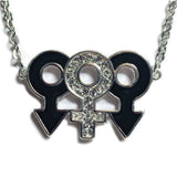 MFM Horizontal Stainless Steel Necklace