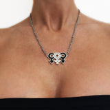 MFM Horizontal Stainless Steel Necklace