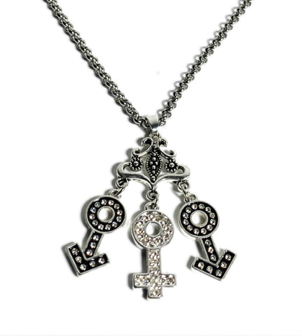 MFM Mixed Symbols Necklace -  Style 1