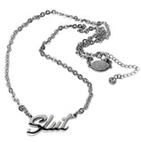 SLUT Stainless Steel Necklace