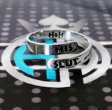 SLUT Adjustable Stainless Steel Ring