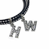 Hotwife Black Studded Suede Anklet